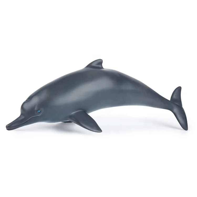 Simulate Marine Life Giant Marine Animal Stuffed Great Dolphin  Plastic Animal Model