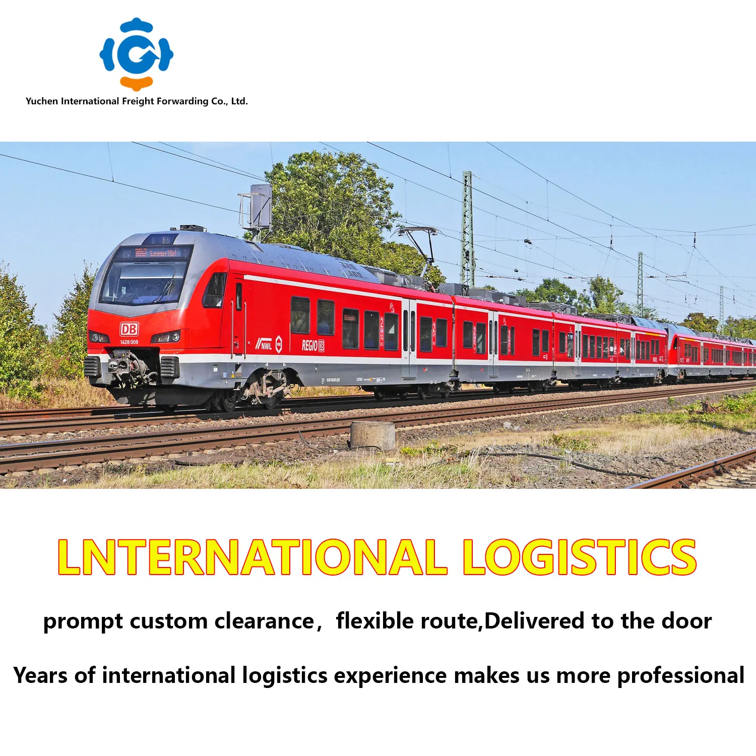 
Railway transport DDP from China to Germany/UK/France/Italy/Poland/Netherlands/Spain 