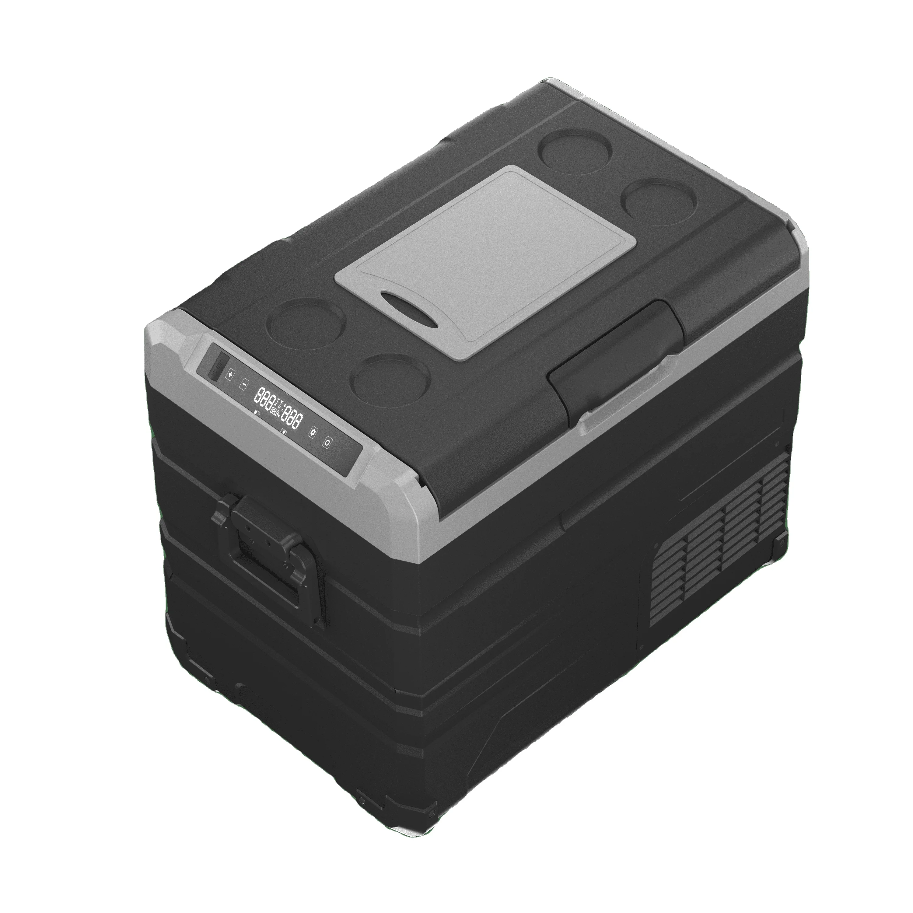 Alpicool TW45 Dual Zone Mini Fridge With Freezer DC AC Smart Fridge Compressor 12V 24V Car Cooler Portable Car Refrigerator