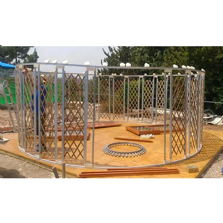 Sinoyurt Ger Bamboo Glamping Yurt  6m for house living