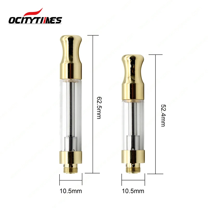 Hot 2019 wood tip ceramic coil vape cartridge glass