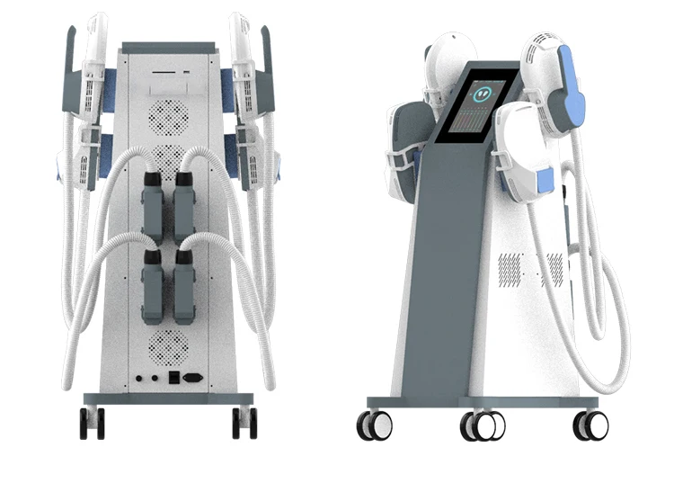 Hot Product Lose Weight 4 HandlesTesla Ems Electrical Muscle Stimulation Body Sculpting Emslim Machine / Emslim Neo With Rf