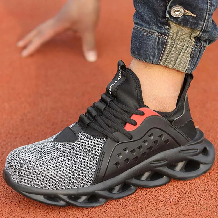 Wholesale Custom Safety Shoes 2025 Anti Slip Oil Water Resist Protective Work Shoes for Industrial Safety Shoes with Steel Toe