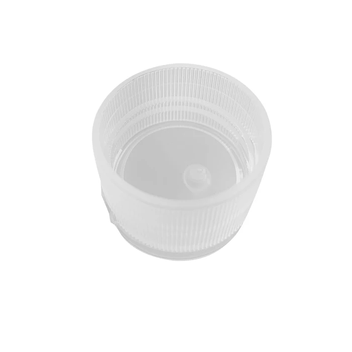 Standard 28/410 28mm White Plastic Flip Top Caps With Large Diameter