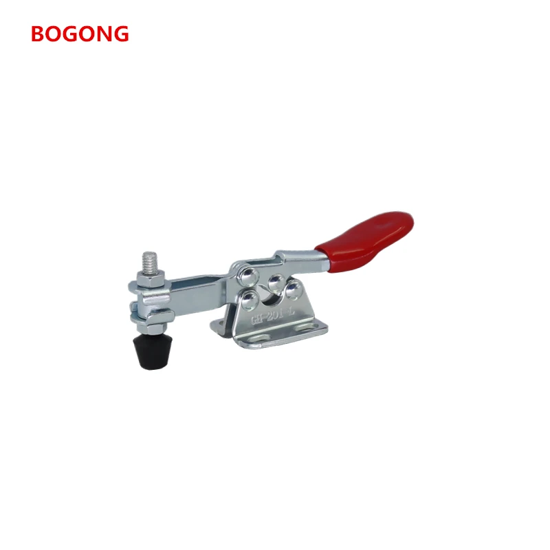 BOGONG GH-201-L Toggle Clamp 201L Hand Tool  Anti slip Horizontal Quick Release Heavy Duty Toggle Clamp Tool tie down clamp