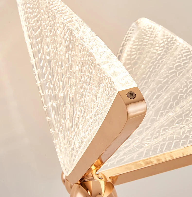 Led minimalist luxury living room bedroom study bedside colorful butterfly table lamp floor lamps