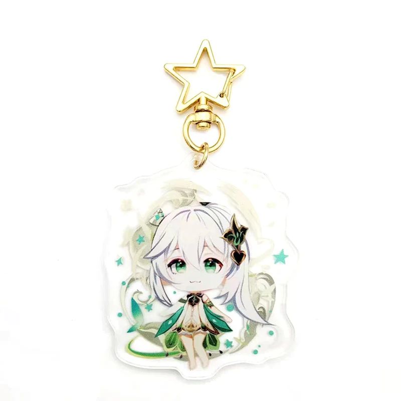 Customized production of UV printed high-end acrylic keychains at the source factory