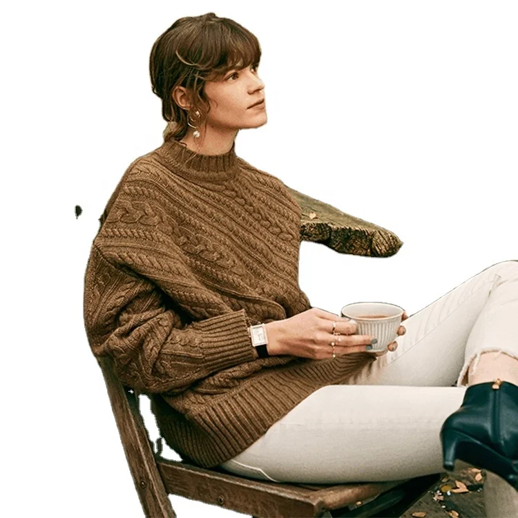 China New Product High Street Breathable Custom Knit Sweater