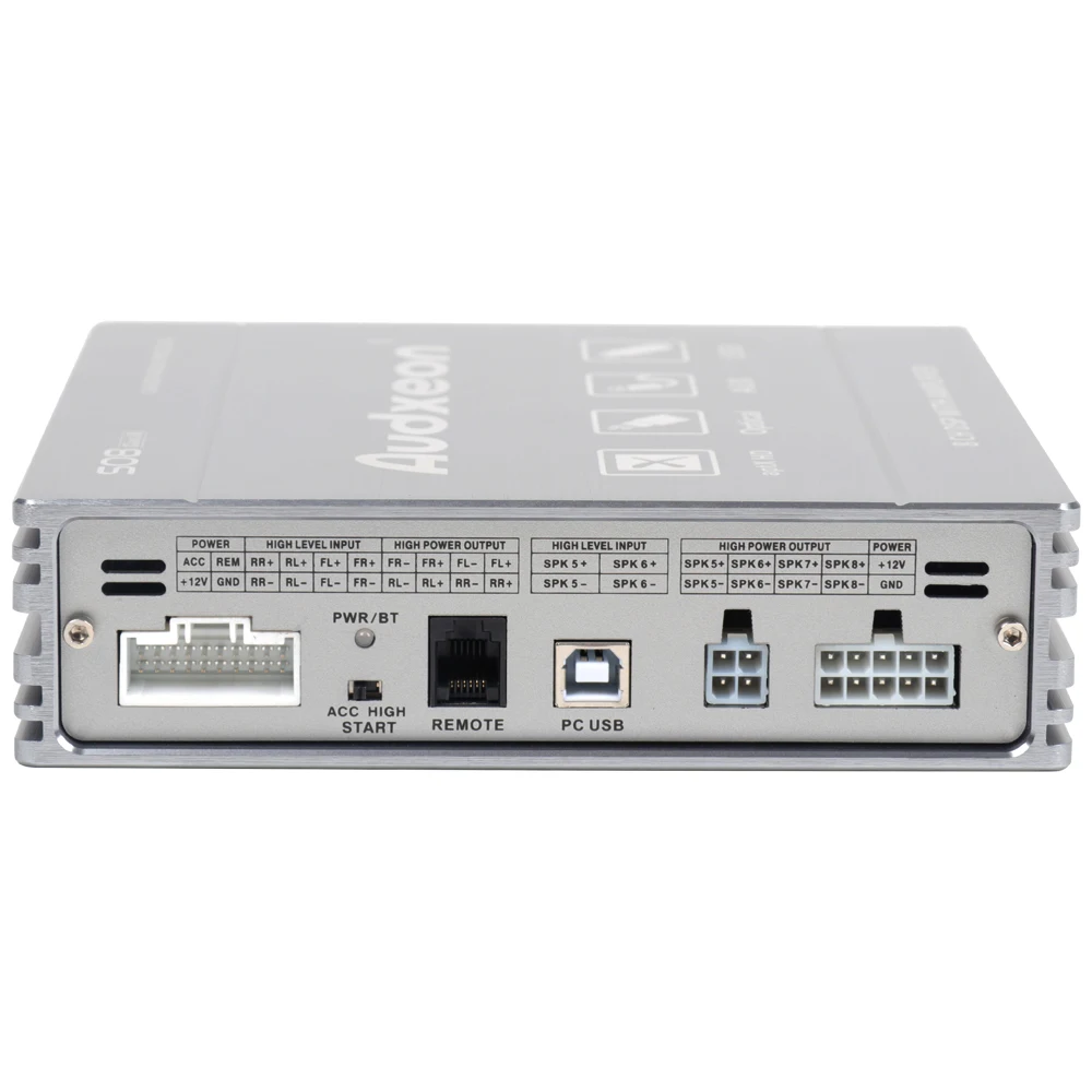 Китайский производитель, Лидер продаж, 8 RCA выходной усилитель для автомобильного сабвуфера