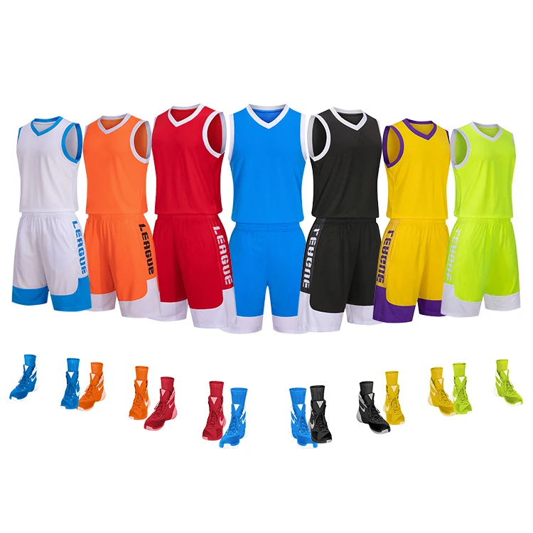 Индивидуальная баскетбольная форма для мужчин быстросохнущая баскетбольная спортивная одежда молодежная Баскетбольная одежда сублимационная цифровая печать унисекс наборы