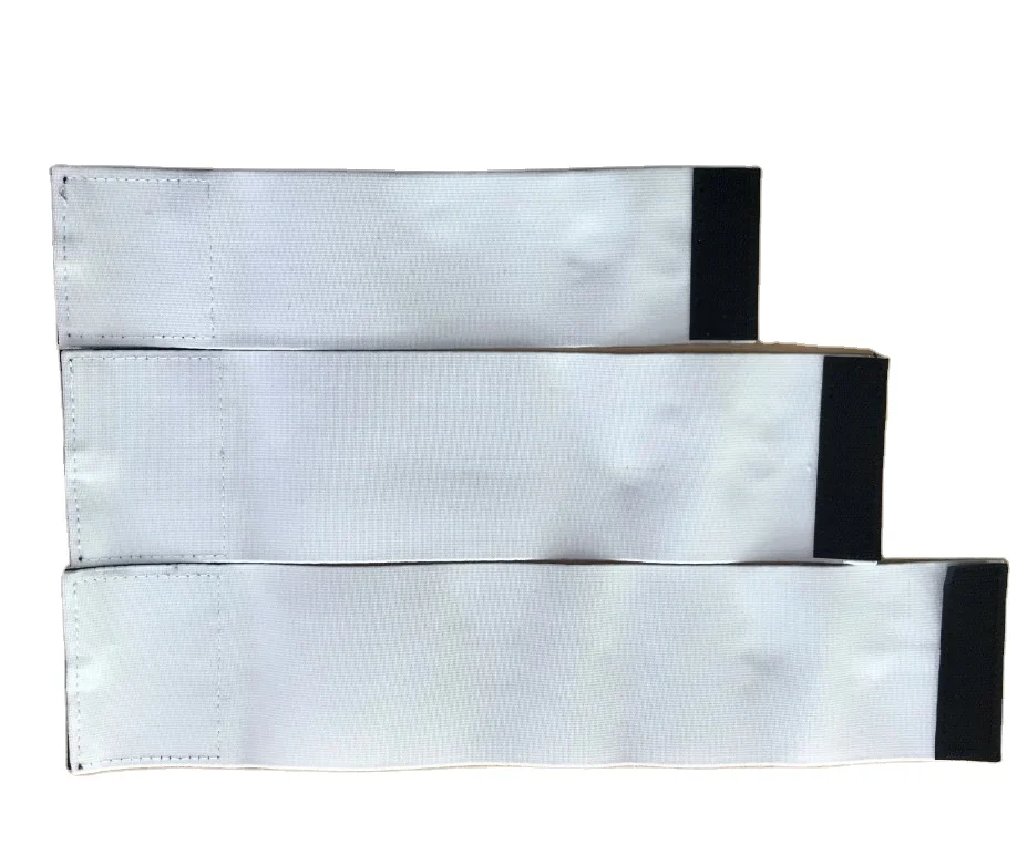 Customized Polyester Sublimation Printing blank  Soccer Captain Armband for football Sports
