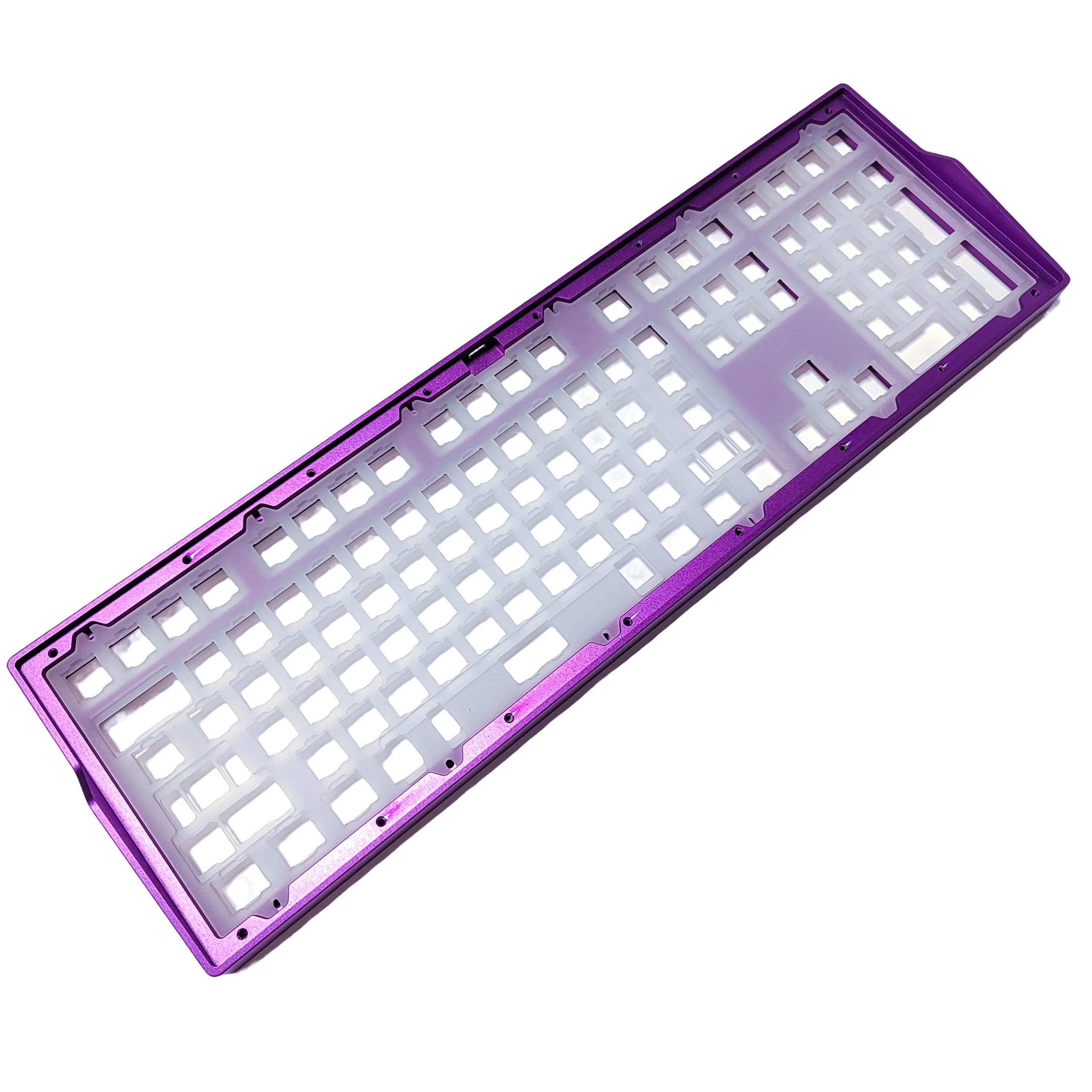 Custom Professional Aluminum Material Custom CNC Machining Machinery Milling CNC Board Keyboard Zero PVD Housings