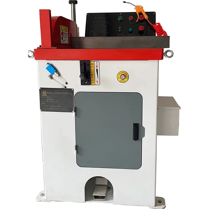 
JR-455QA semi-automatic pneumatic pipe cutting other materials aluminum profile cutting 