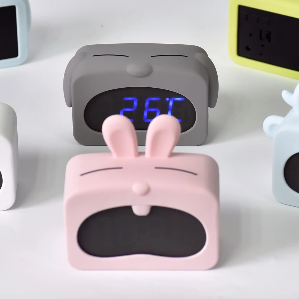 Home Decorative Display Digital Calendar Kids and Children Smart Desk Customized Promotional Led Digital Alarm Clock