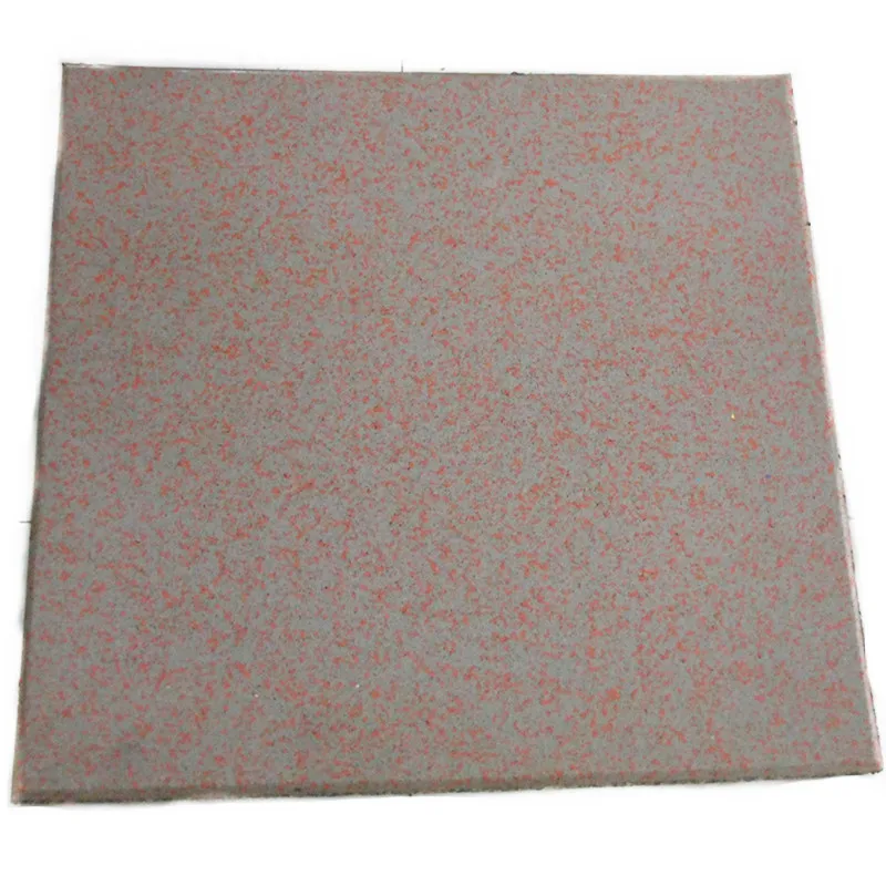 
15mm-50mm thick gym commercial EPDM granules rubber floor grey surface red EPDM granular 