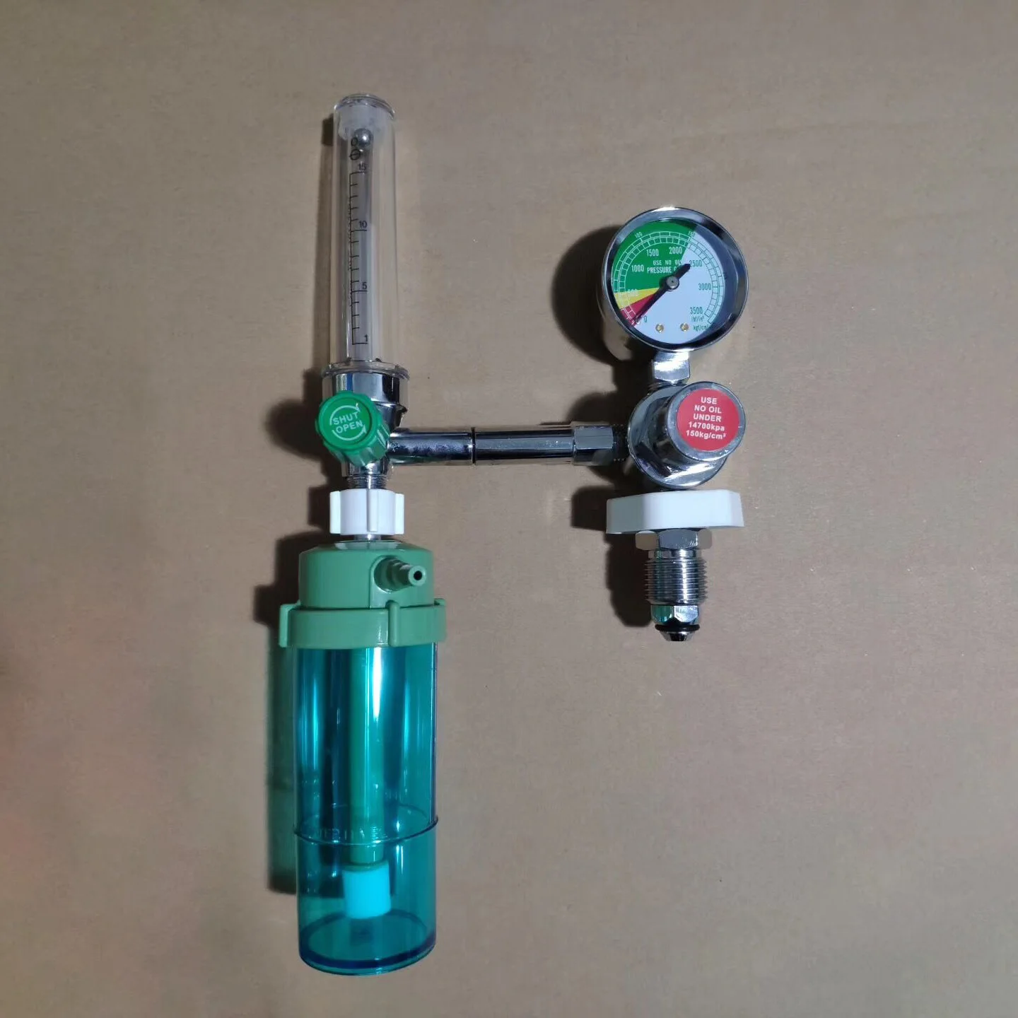 2022 NINGBO KangWei Brass Wholesale Price Manufacturer oxigen cylinder regulator medical oxygen to hose