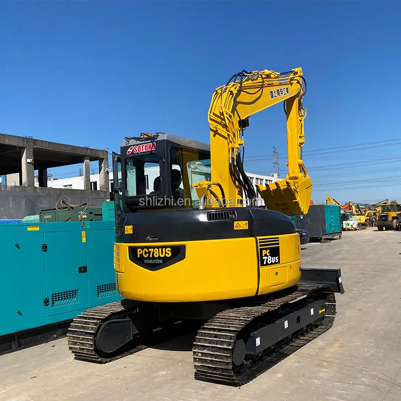 Japan brand mini komatsu pc78 excavator machine