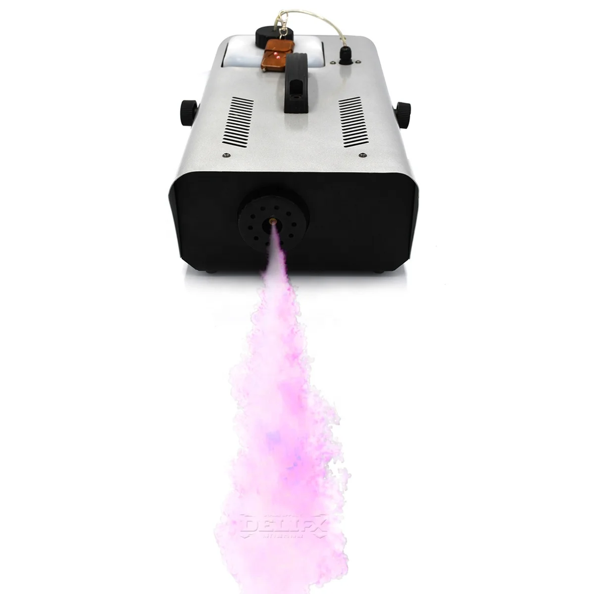 Delifx 1500 watts of absolute fun fog Machine DF-06 Wired&Remote control handheld smoke machine for photography DJ and singers