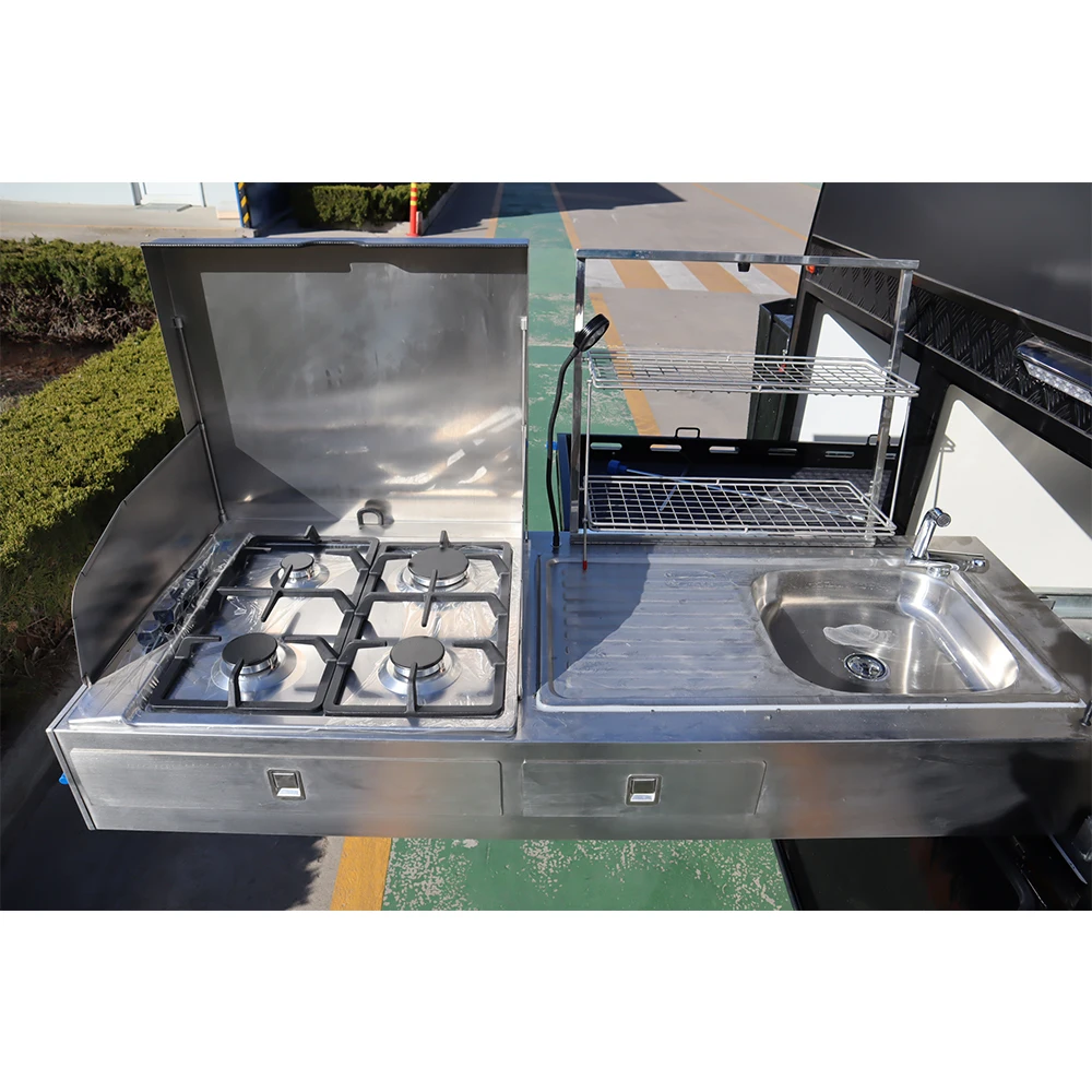 High quality Caravan Camping Motorhome Toy hauler Travel Trailer from China