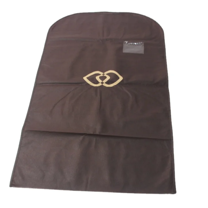 Custom colorful nonwoven clothes dust bag suit cover