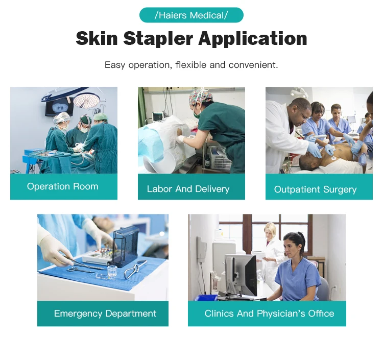 skin stapler and surgical staples