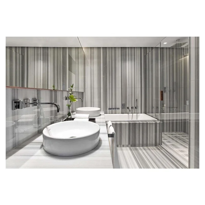 
Пижама мраморная Equator-серые и черные полосы 