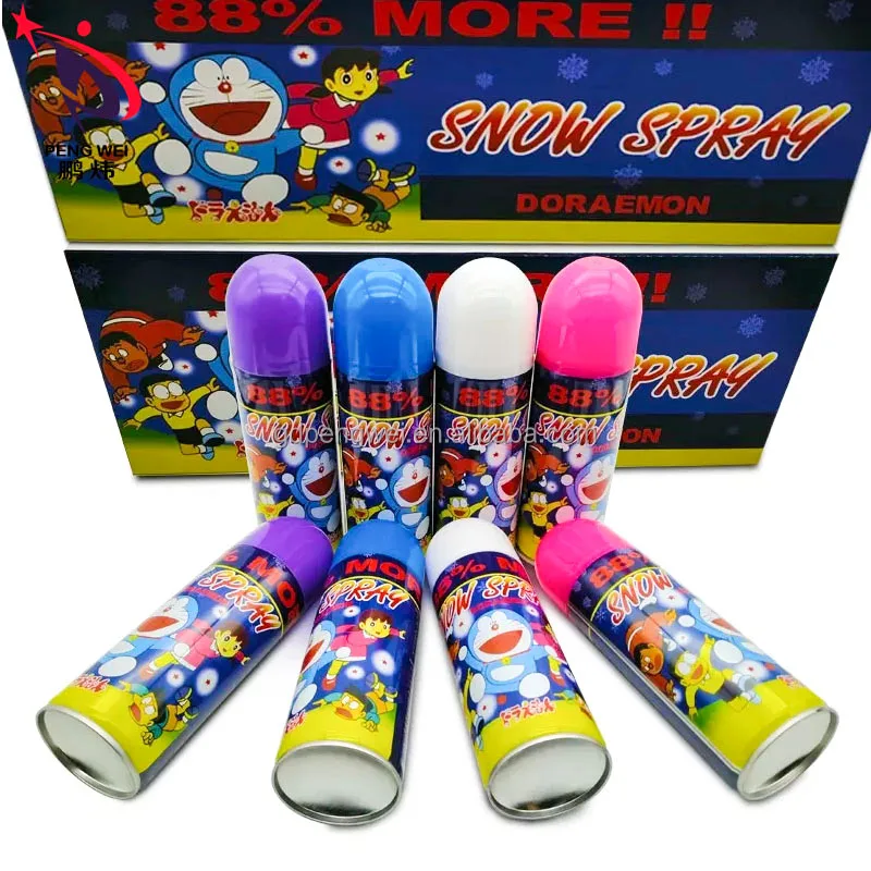 Snow spray Artificial snow party  foam Doraemon snow spray Christmas Celebration Spray carnivals foam