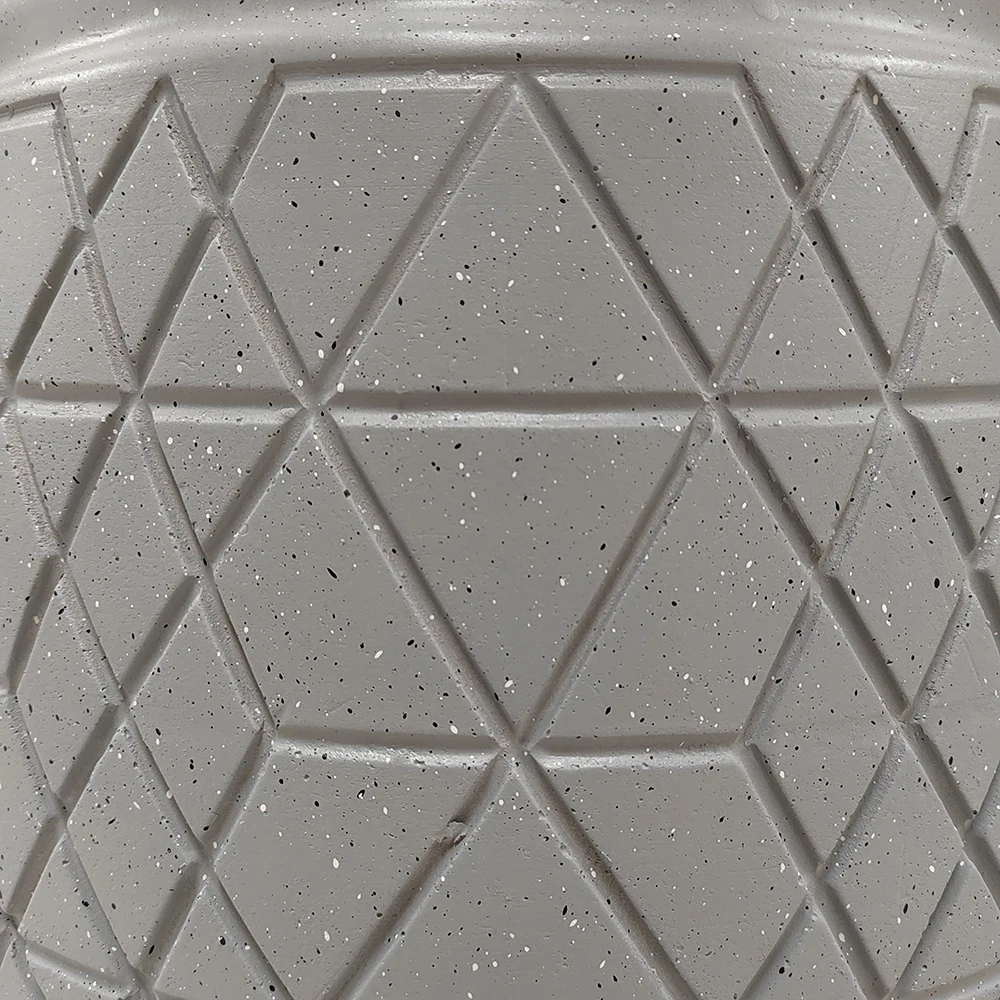 New Creative Customized Fiber Clay Concrete Flower Pot For Home And Garden Decoration