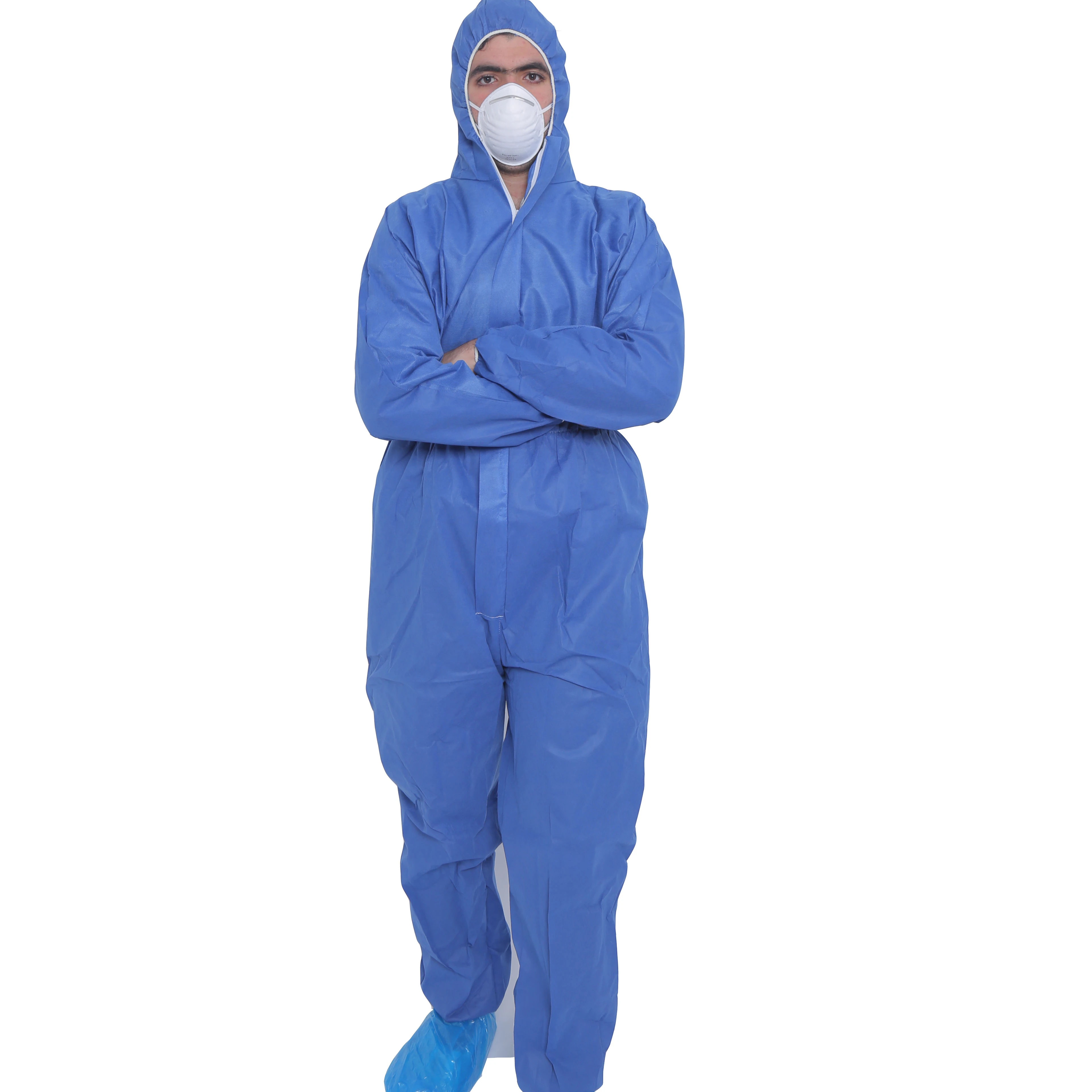 Disposable Coveralls Medical Gowns SMS Body Overall for Hospital