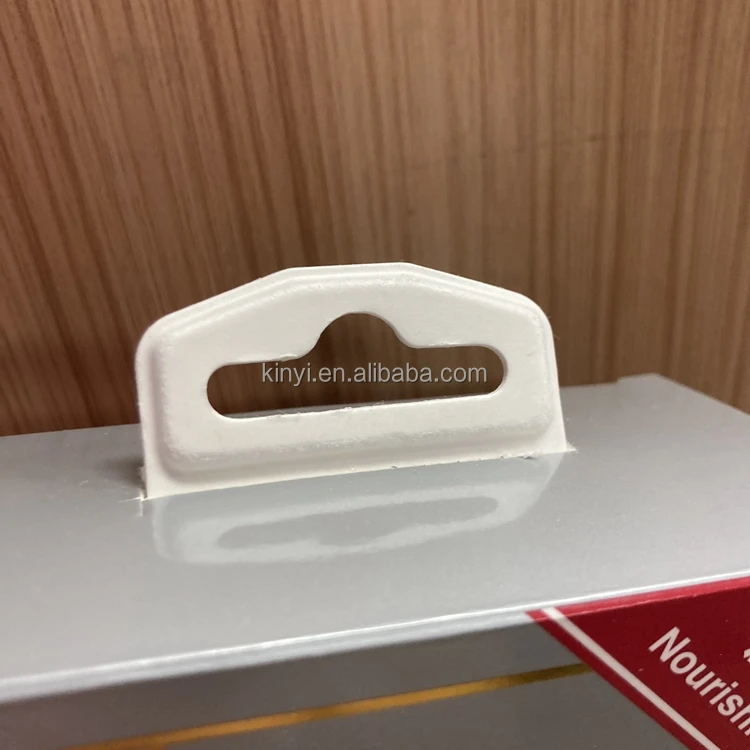 Recycled Biodegradable Eco-friendly Custom Printed Paper Pulp Hanger Cardboard Hooks Sugarcane Paper Hanger