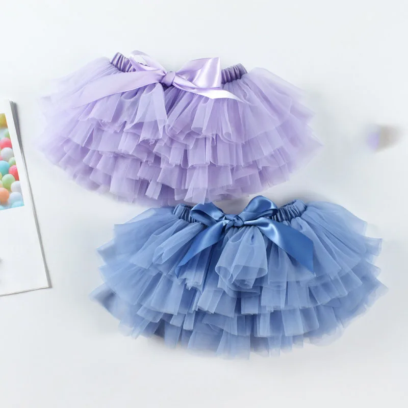 Fashion  Girls Baby Dresses Short Skirts One Year Baby Tutu Skirt Newborn Toddlers Baby Clothing