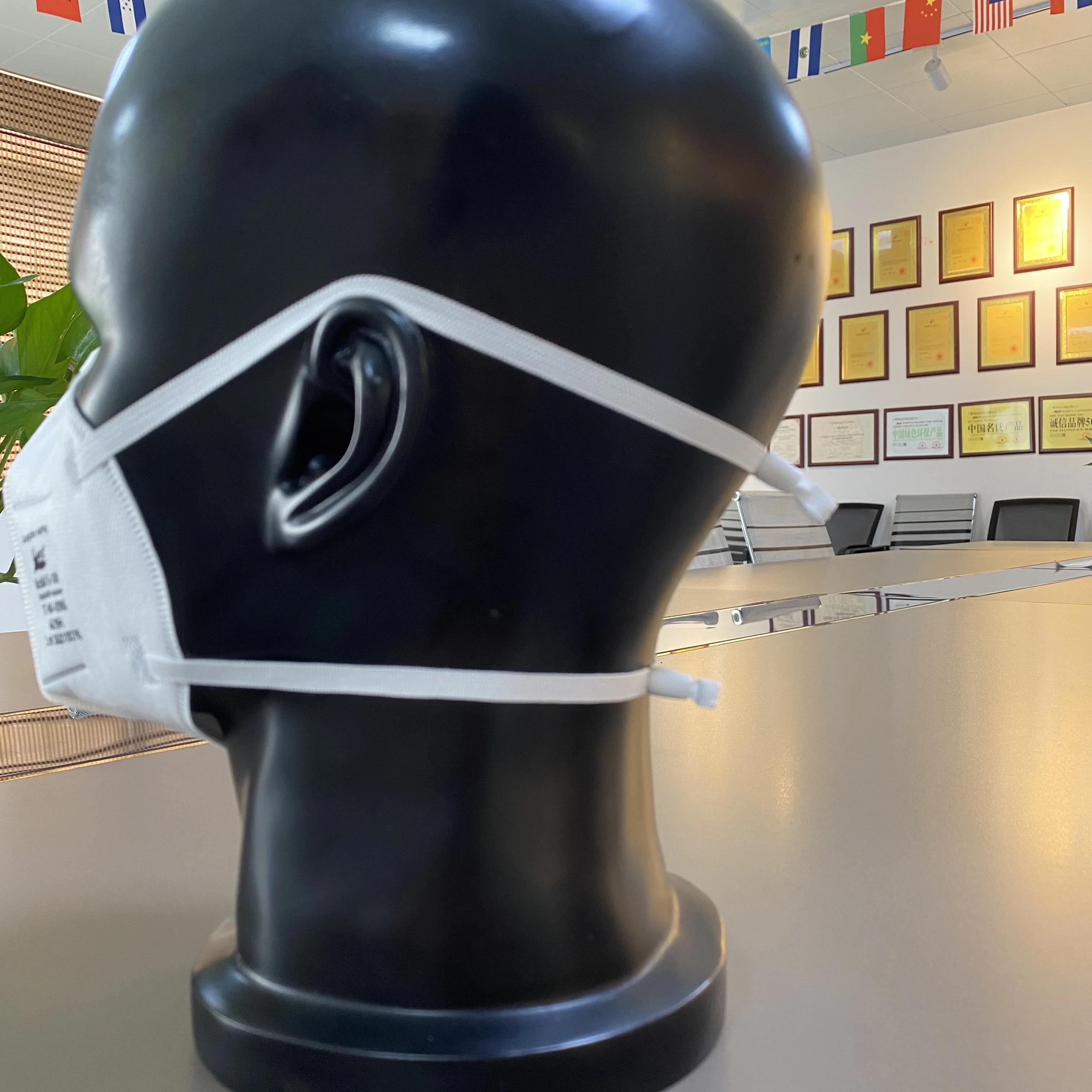 Wholesale Hospital Custom Head band Disposable 3ply Medical Surgical N95 Protective Face Mask with Filter