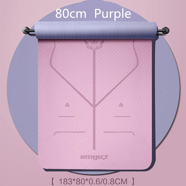 Hot Sales Yoga Mats Custom Print Eco Friendly Comfort Yoga Mat Wholesale for Balance Training