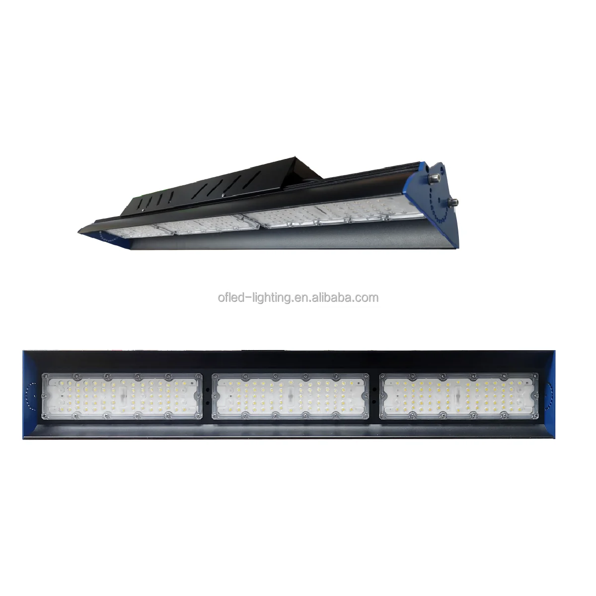 K series Led Linear High Bay Light 50w 100w 150w 200w Lighting Fixture for Tunnel Factory Warehouse Lighting High Bay Lamps