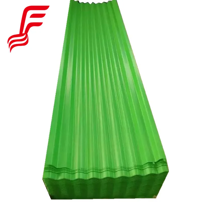 Гофрированный лист крыши SPCC DC01 DX51D 0 5 мм 2ft X 8f гофрированный оцинкованный цинковый кровельный