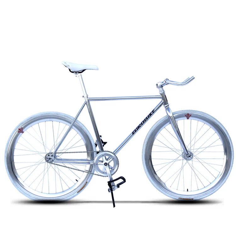 Велосипед с фиксированной передачей 700c односкоростная дорожка, цветной велосипед OEM