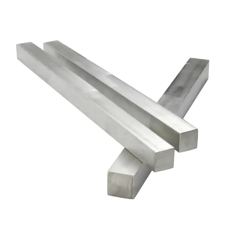 Hot Sale 201 304 316 304l 316l  430 stainless steel square bar