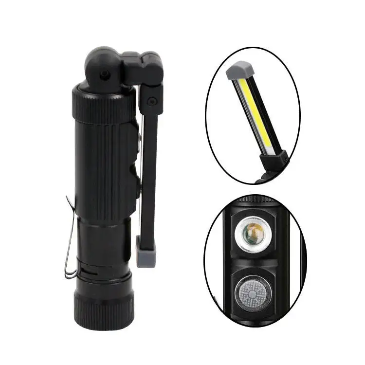 Usb Charging Strong Magnet Emergency Cob Magnetic Slim Car Worklight Led Torch Working Lamp Tactical Light Camp Lantern