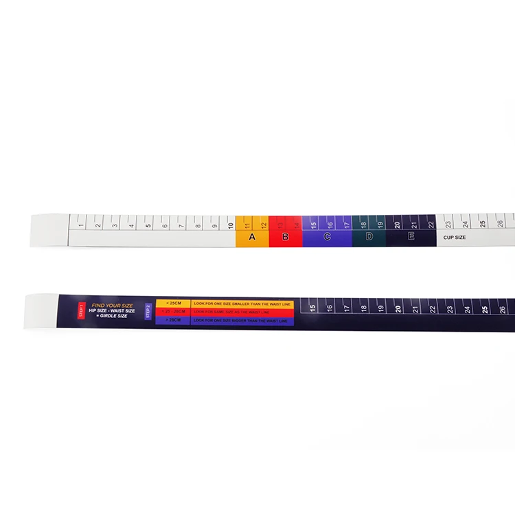Wintape Reggiseno Brassiere Ruler Custom Portable Reusable Bra Measuring Ruler Fabric Tools Tape Measure Bra size measurement