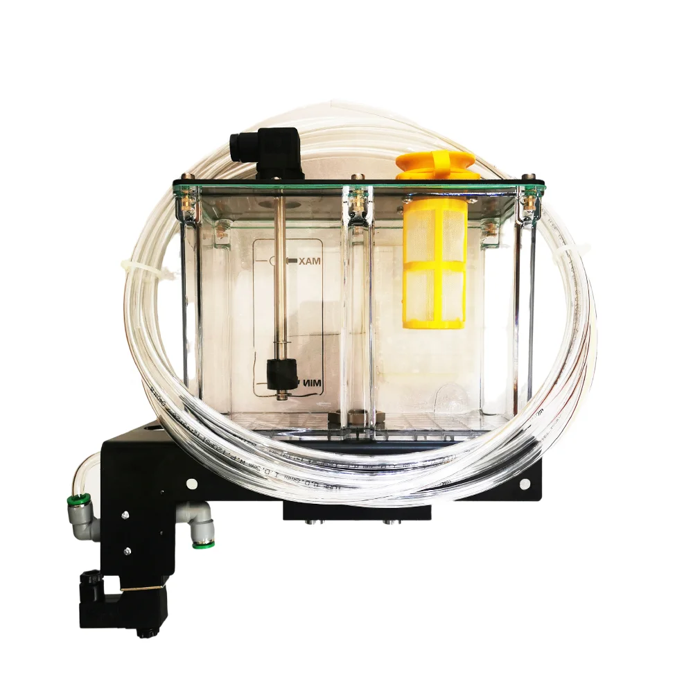 ZS-TK04 Resistance Type Electric Lubrication Oil Pump 4L Oil Tank for CNC Machine