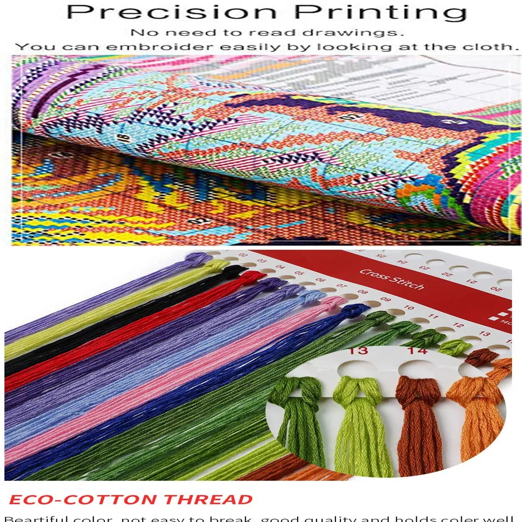 
Hotsale New Cross Stitch Embroidery Kits Sexy Girl in Japanese Anime 