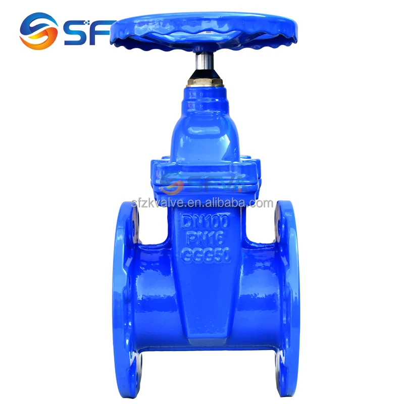 SFVA BRAND GOOD PRICE DIN3352 F4 GGG50 PN16 Soft Seat Lightest Type 6 Inch 8