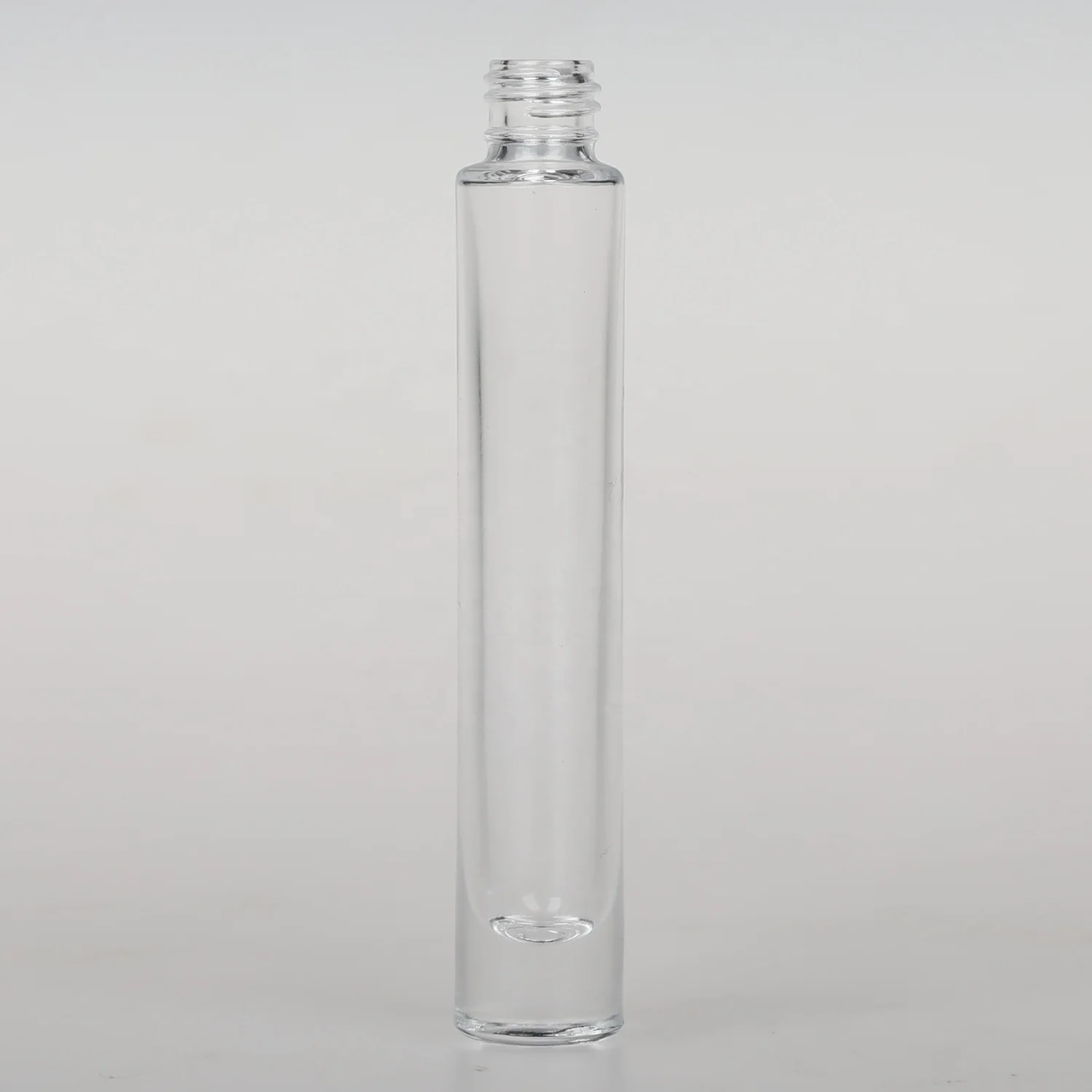 10ml 0.4oz  glass test lip gloss tube without CR plastic caps