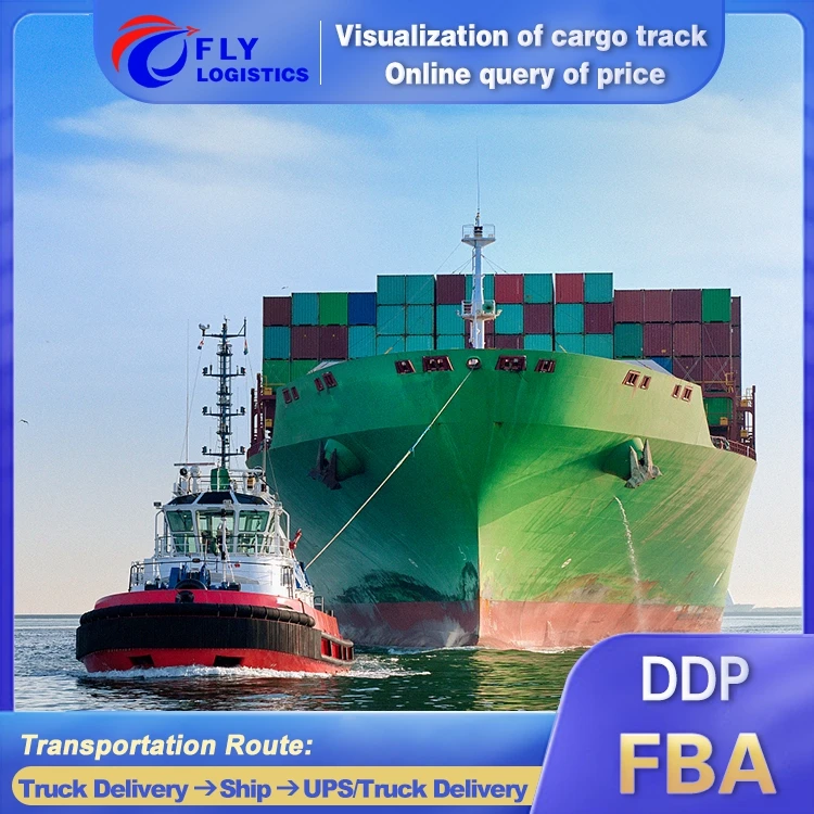 Shipping Express Freight Forwarder Sea Shipment From China Ddp Fba Ship Door To Door Uk Usa Logistics Service Sea Cost
