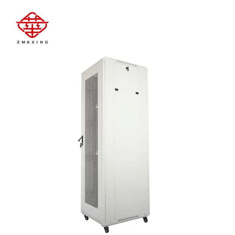 High-Capacity 42u Portable Network Cabinet in White Various Sizes Servers Routers Switches Other Devices Stock 4u 6u Capacities