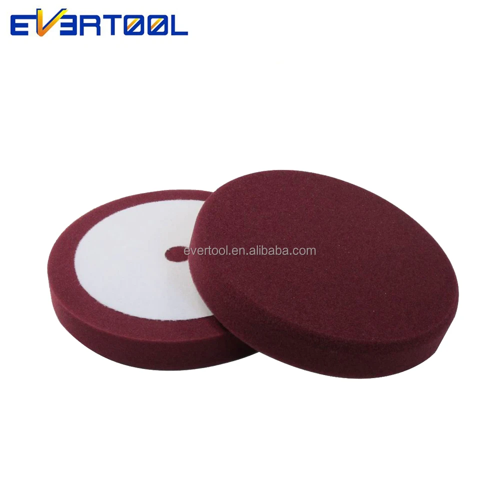 EVERTOOL 8 Inch Meguiars Buff Pad Polish Application Polishing Sponge Pad Buffing Foam Pad