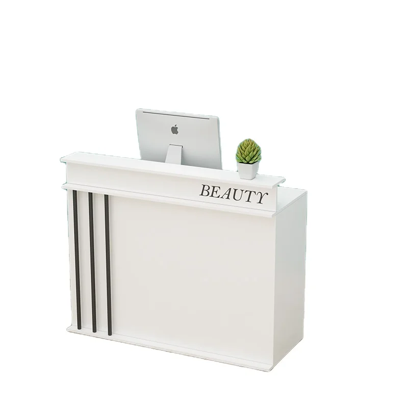 Retail Modern Store Cash Checkout Hair Salon Beauty Spa Salon Reception Desk Supermarket Counter