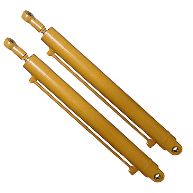 
double acting lifting hydraulic cylinder used in environmental sanitation equipment 