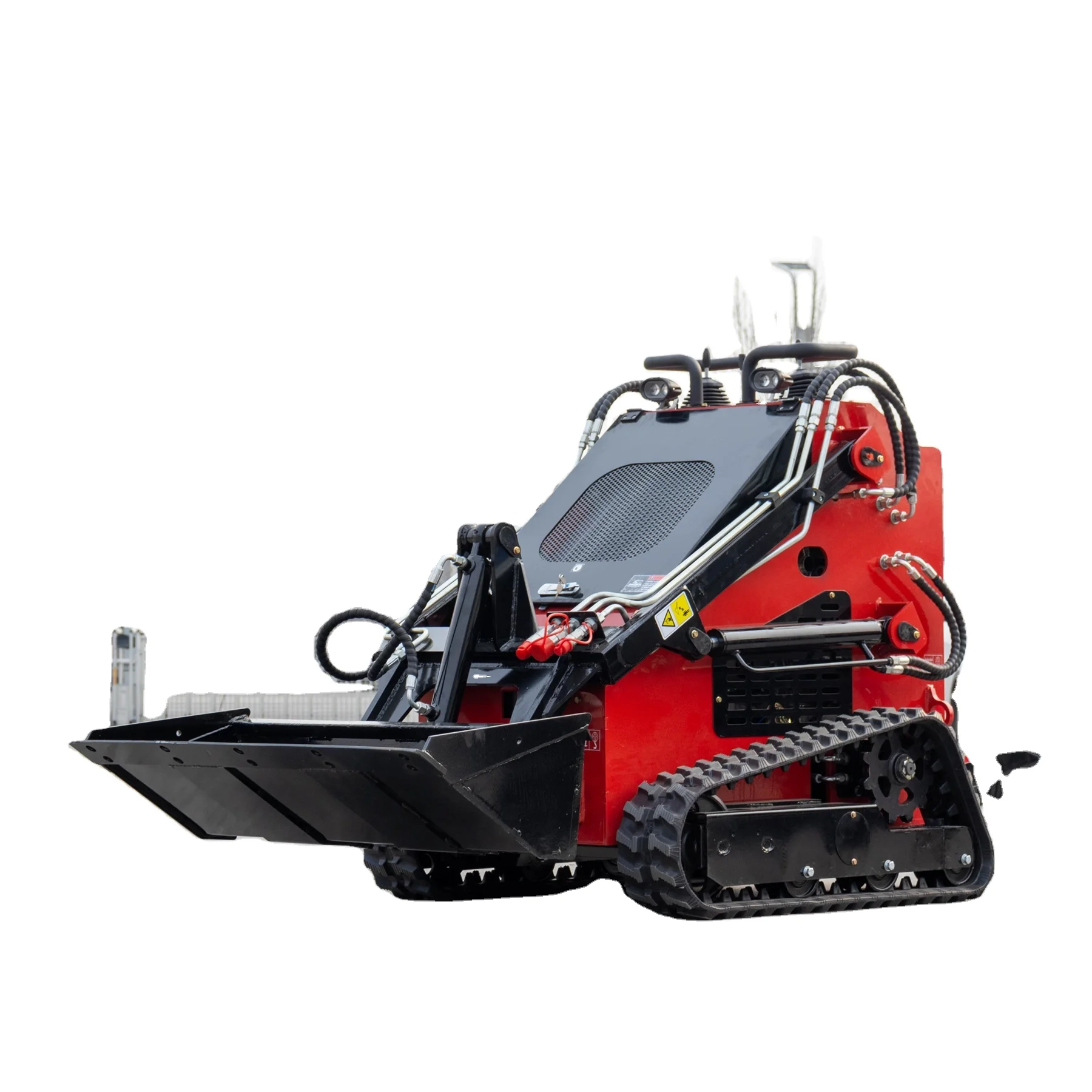 Original Manufacturer Epa Diesel Engine 25hp V1000 Mini Crawler Skid Steer Loader With Optional 12 Kind of Attachment Tools