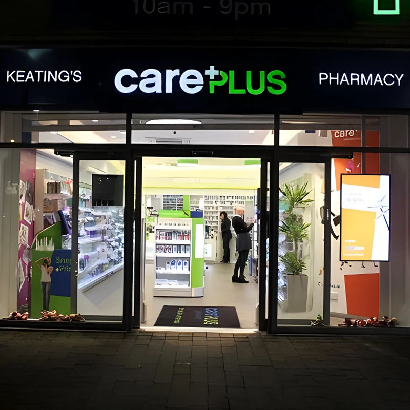 EZD Factory Custom Led Illuminated Channel Letter 3d Signage Pharmacy Drugshop Store Front Sign